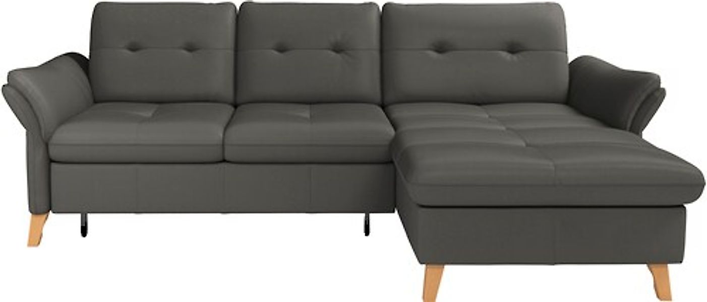 sit&more Ecksofa »Göteborg« Sitztiefenverstellung und Federkern, wahlweise günstig online kaufen