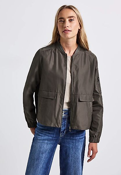 STREET ONE Blouson, ohne Kapuze, mit Elastikbund an den Ärmeln günstig online kaufen