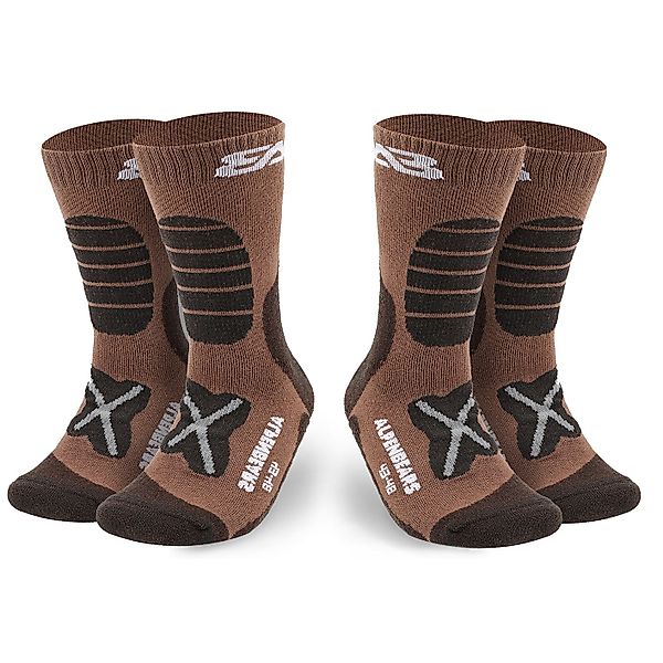 Alpen Bears Wandersocken 2er-Set Socken braun günstig online kaufen