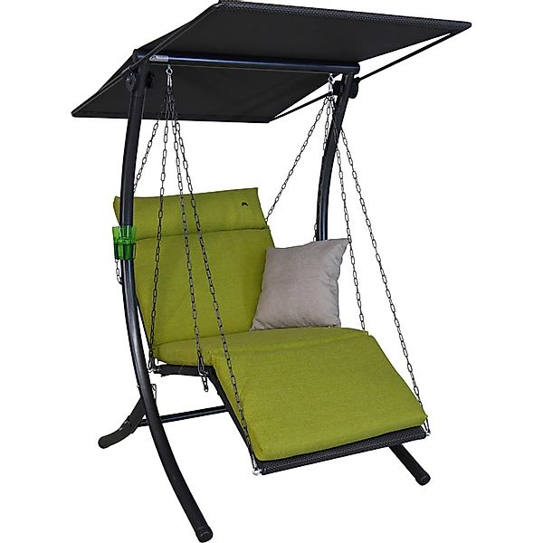 Angerer Hollywoodschaukel 1-Sitzer Swing Smart Lime günstig online kaufen