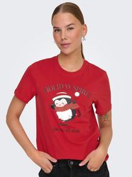 ONLY Kurzarmshirt ONLKITA LIFE REG S/S günstig online kaufen