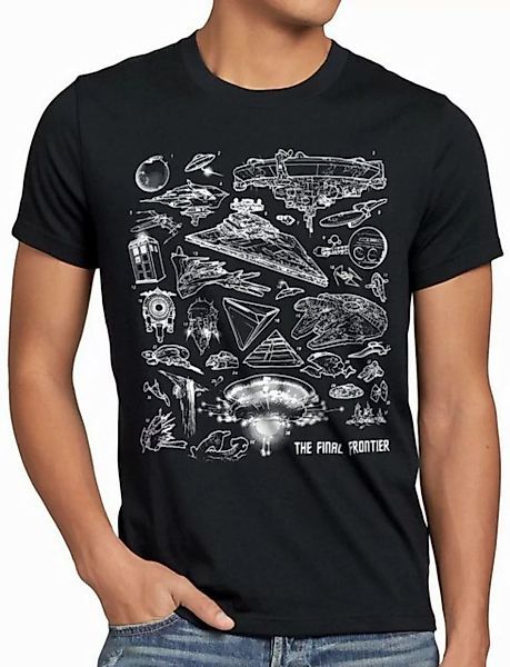 style3 T-Shirt Space Ships sci-fi Tardis Viper Kampfstern Galactica Dr Doct günstig online kaufen