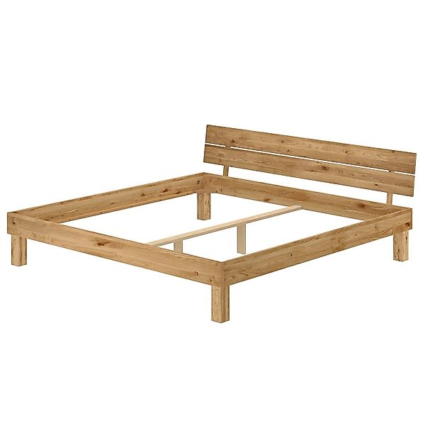 Erst-Holz Kingsize Bett Massivholzbett Eichenbett Geölt 200 x 200 cm Modell günstig online kaufen