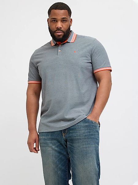 Jack & Jones PlusSize Poloshirt "JJEPAULOS POLO SS NOOS PLS", mit Logo Stic günstig online kaufen