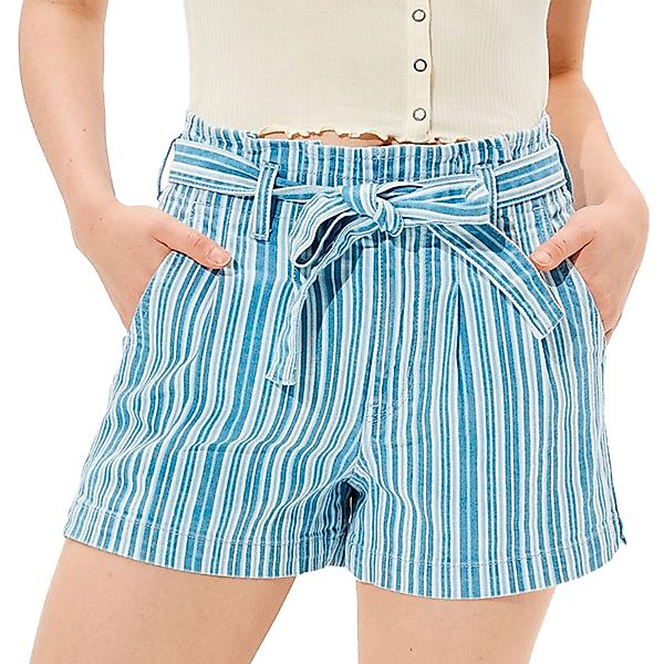 American Eagle Paperbag Moms Jeans-shorts 0 Retro Indigo Stripe günstig online kaufen
