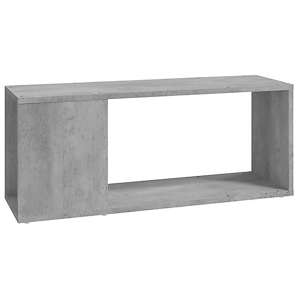 vidaXL TV-Schrank Betongrau 80x24x32 cm Holzwerkstoff 809111 günstig online kaufen