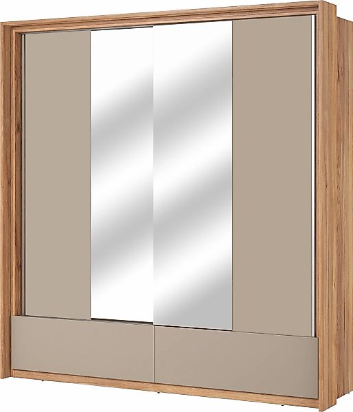Home affaire Schwebetürenschrank "Wharton, Breite 159 oder 209 cm, Kleiders günstig online kaufen