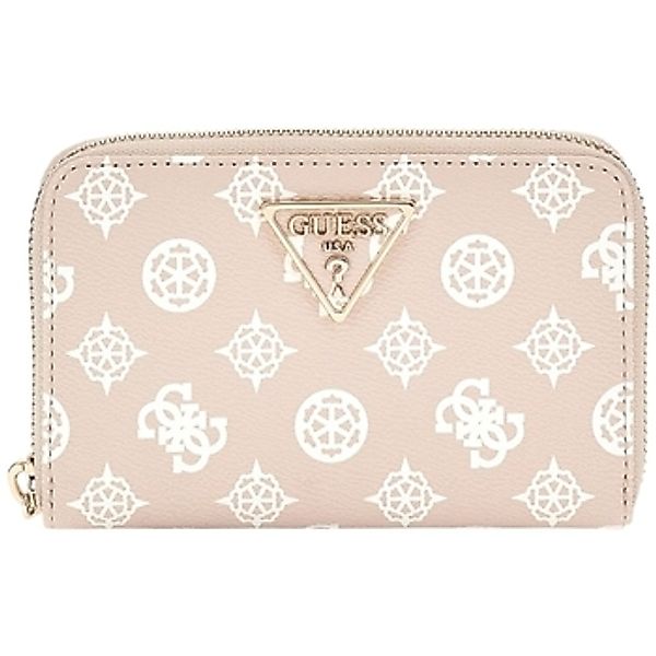 Guess  Geldbeutel LAUREL SLG MEDIUM ZIP AROUND WHITE LOGO Blanc günstig online kaufen