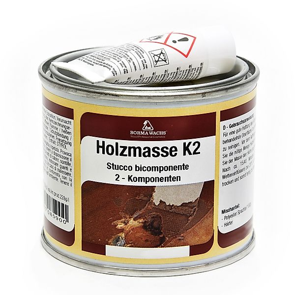 BORMA Spachtelmasse 2K Holzkitt Schwarz - günstig online kaufen
