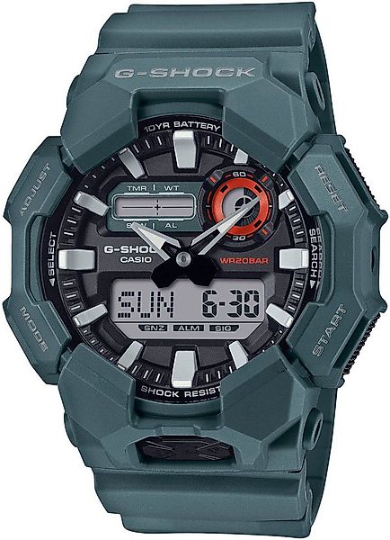 CASIO G-SHOCK Chronograph GA-010-2AER, Quarzuhr, Armbanduhr,Herrenuhr, digi günstig online kaufen