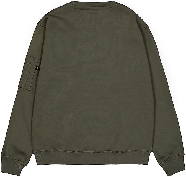 Alpha Industries Sweatshirt Satin Logo Sweater günstig online kaufen