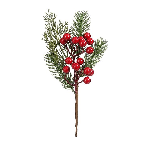 Mica Decorations Stecker Beeren Rot 25 cm günstig online kaufen