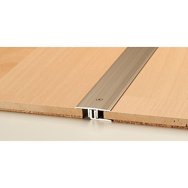 Übergangsprofil 2-teilig schraubbar Edelstahl 12 mm x 34 mm x 900 mm günstig online kaufen