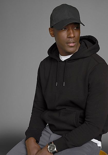 Man's World Kapuzensweatshirt mit Kängurutasche günstig online kaufen