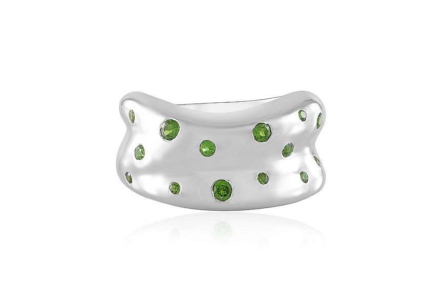 Cavill Silberring Cavill Ring 925 Sterlingsilber platinbeschichtet, 0,46 ct günstig online kaufen