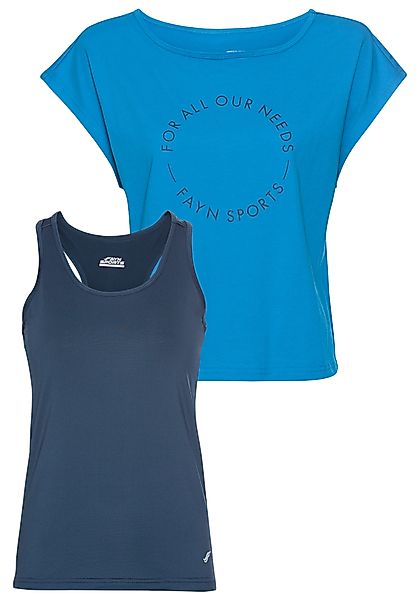 FAYN SPORTS Trainingsshirt 2-tlg. Shirt & günstig online kaufen