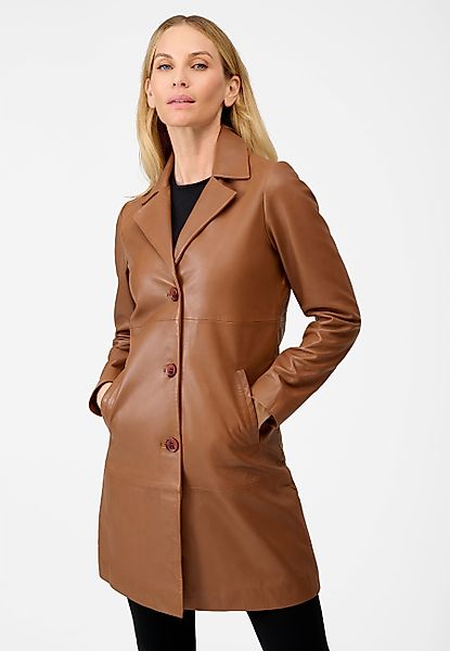 RICANO Ledermantel Marzia eleganter Ledermantel mit günstig online kaufen