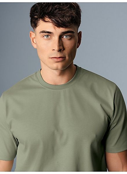 Trigema T-Shirt TRIGEMA T-Shirt DELUXE Baumwolle (1-tlg) günstig online kaufen