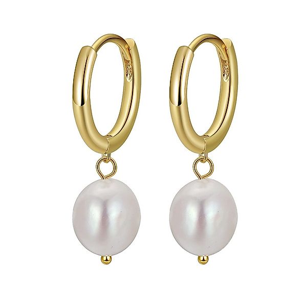 Suzan Gold Perlenohrringe Celestelle – Runde günstig online kaufen