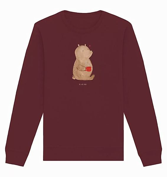 Mr. & Mrs. Panda Longpullover Größe XXL Bär Morgenkaffee - Burgundy - Gesch günstig online kaufen