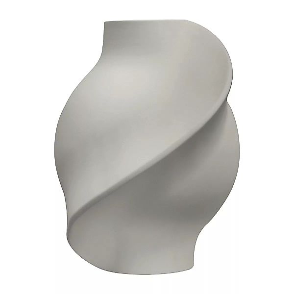 Pirout Vase 01 22cm Sanded Grey günstig online kaufen