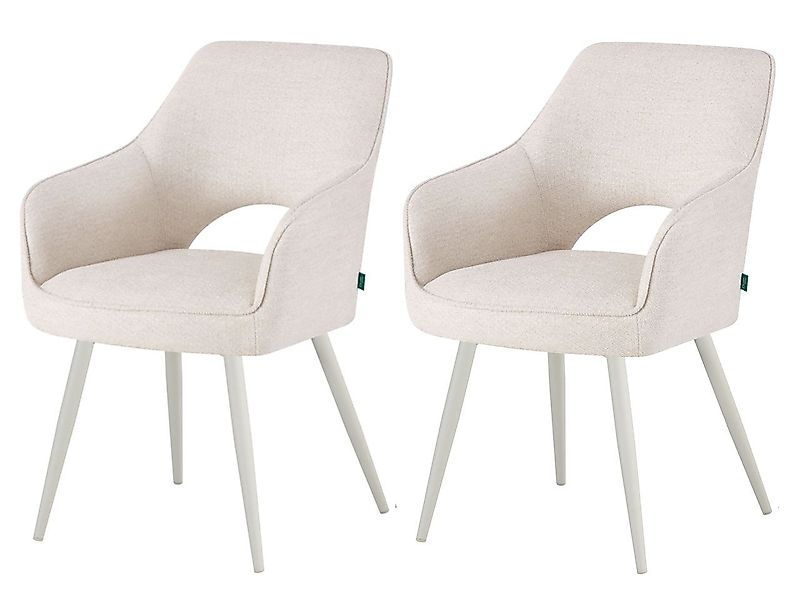 DUBI Möbel 4-Fußstuhl THOMAS-RAYA 2er-Set, verschiedene Gestelle, Federkern günstig online kaufen