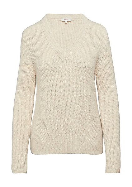 s.Oliver Strickpullover in Melange Optik günstig online kaufen