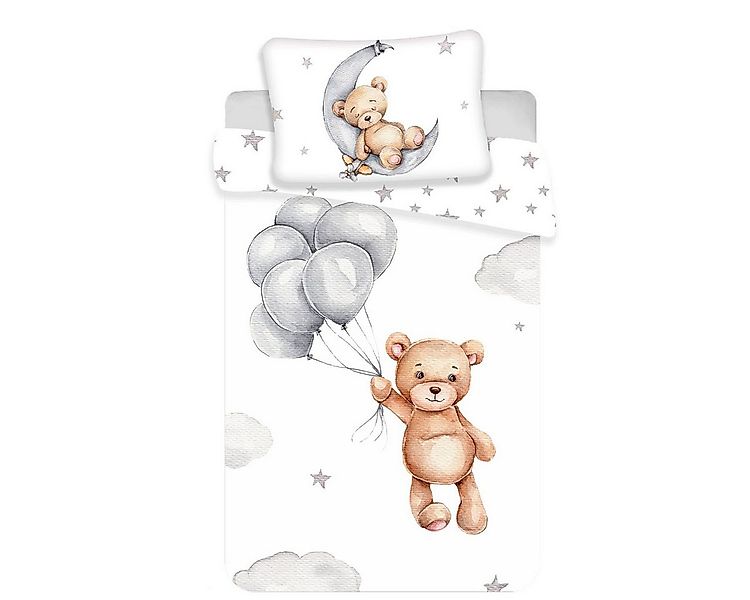 Kinderbettwäsche Teddybär, Renforcé, 2 teilig günstig online kaufen