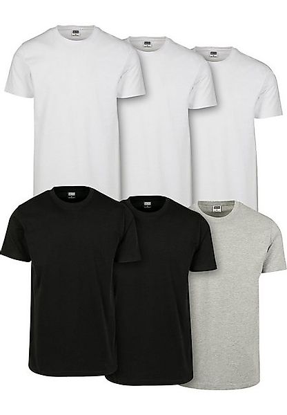 URBAN CLASSICS T-Shirt Urban Classics Herren Basic Tee 6-Pack (1-tlg) günstig online kaufen