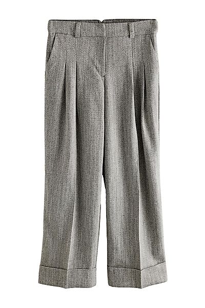 Next Stoffhose Strukturierte Hose mit warmem günstig online kaufen