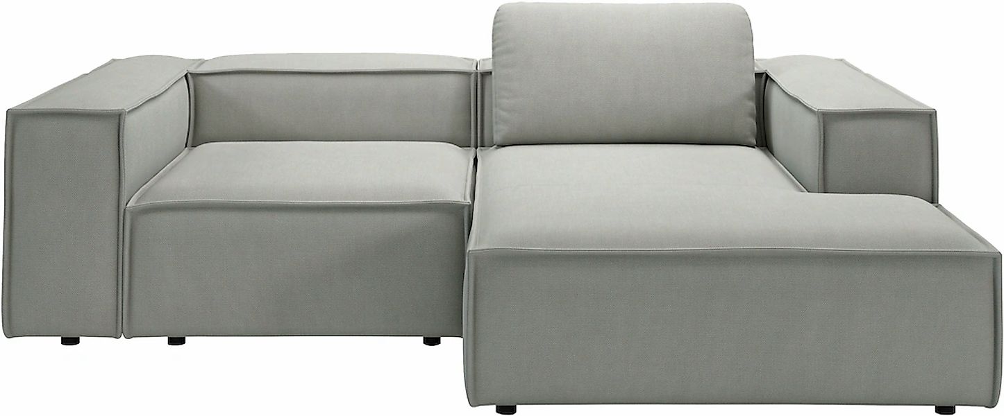 Places of Style Ecksofa "Watertown, kompakte L-Form, 246 cm breite für klei günstig online kaufen