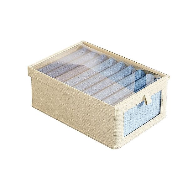 Coonoor Aufbewahrungsbox Faltbare Aufbewahrungsbox, Mit transparentem günstig online kaufen