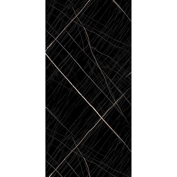 Aluverbund24 PVC Wandpaneele Duschrückwand Küchenrückwand Sahara-Black in M günstig online kaufen