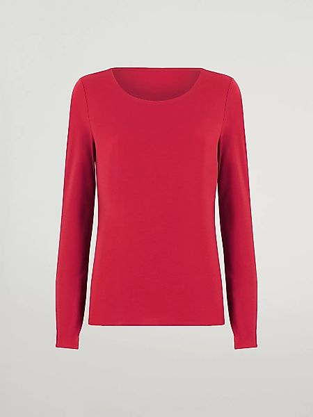 Wolford - Jersey Top Long Sleeves, Frau, lipstick, Größe: L günstig online kaufen