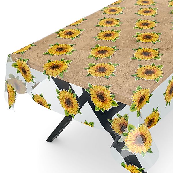 ANRO Tischdecke Klara Tischtuch Plastiktischdecke Schutzdecke günstig online kaufen