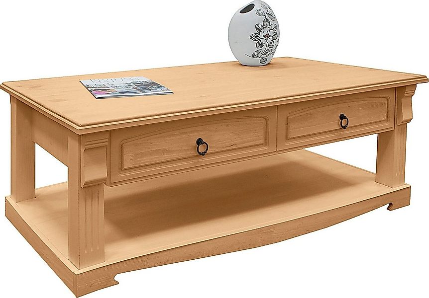 Home affaire Couchtisch Anna (Gesamtmaße (B/T/H): ca. 120/65/43 cm), Kaffee günstig online kaufen