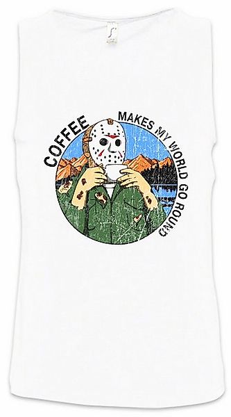 Urban Backwoods Tanktop Coffee Jason Ärmelloses T-Shirt Horror Friday Freit günstig online kaufen
