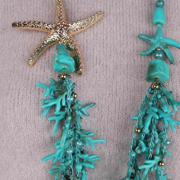 MIRROSI Lange Kette Damen Halskette mit günstig online kaufen