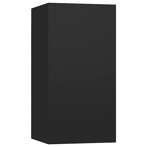 Tv-schrank Schwarz 30,5x30x60 Cm Spanplatte günstig online kaufen