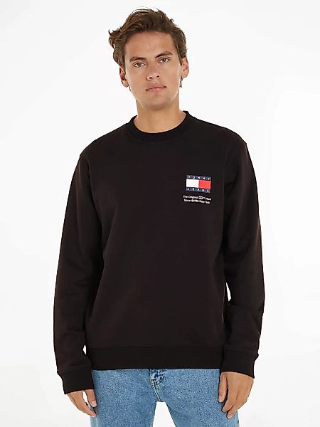 Tommy Jeans Sweatshirt TJM REG ESSENTIAL FLAG CNECK EXT Rundhals-Sweatshirt günstig online kaufen