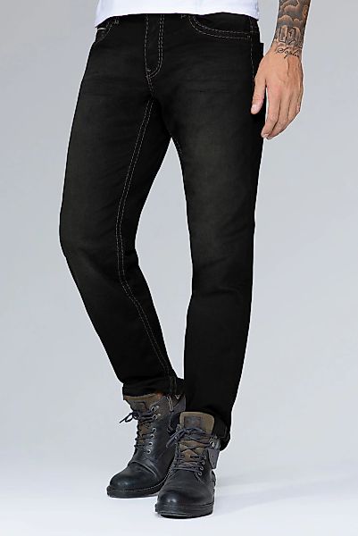 CAMP DAVID Comfort-fit-Jeans, mit Used-Waschung günstig online kaufen