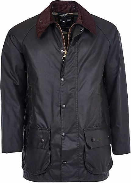 Barbour Beaufort Wachsjacke Grün - Größe 58 günstig online kaufen