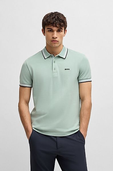 BOSS GREEN Poloshirt Paddy mit kontrastfarbenen günstig online kaufen