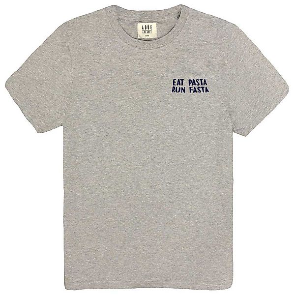 AqÜe Apparel Eat Pasta Kurzärmeliges T-shirt M Oxford Grey günstig online kaufen