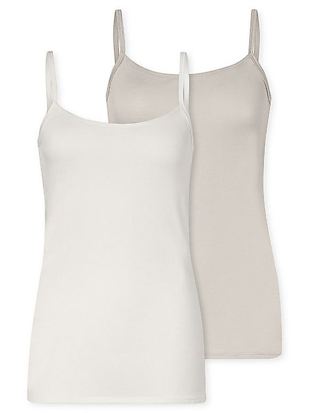 Schiesser Spaghettitop Modal Essentials (2-tlg) schmale träger Spaghetti-to günstig online kaufen