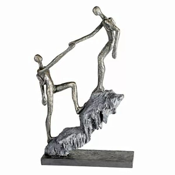 Casablanca by GILDE Skulptur Ankunft bronze/silber günstig online kaufen