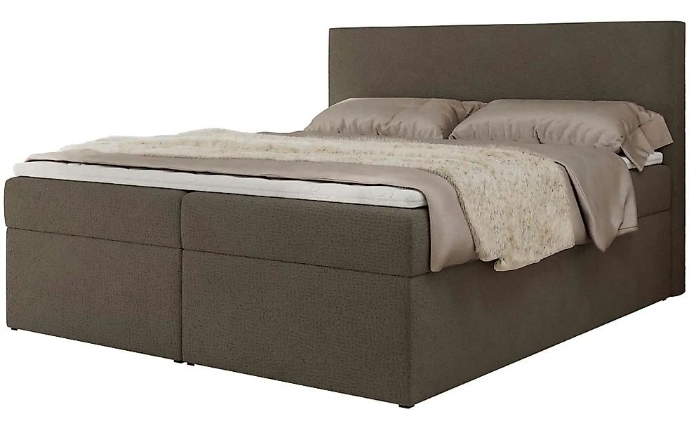 Boxbett mit Bettkasten Jaguar ¦ braun ¦ Maße (cm): H: 119 Betten > Komfortb günstig online kaufen
