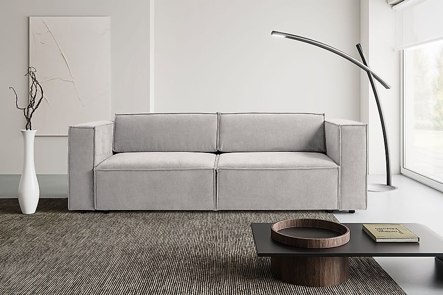 WERK2 Schlafsofa "Kansas Breite 252 cm, mit extragroßer Liegefläche 202x152 günstig online kaufen