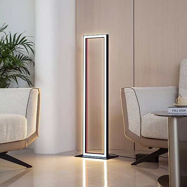 Lucande Smart LED-Stehleuchte Tjado, RGB, CCT, Remote günstig online kaufen