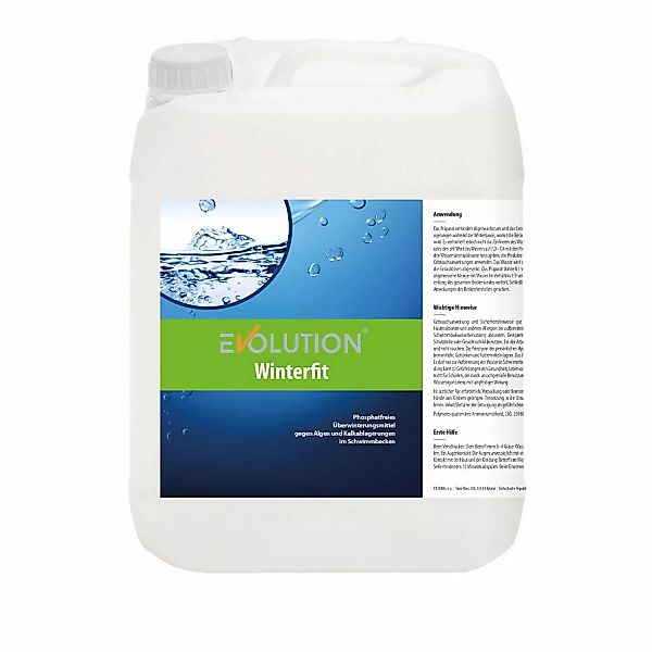 Evolution Winterfit 5 Liter Winterkonservierer Überwinterung Pool Gegen Alg günstig online kaufen